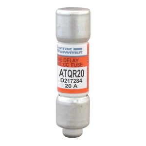 Mersen ATQR Series Time Delay Class CC Fuses 20 A 600 VAC/300 VDC 200/100 kA