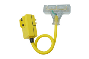 Southwire GFCI Cord Sets 15 A TT5-15R Yellow
