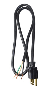 Southwire Replacement SJTW Power Supply Cords 16 AWG 3 ft Black