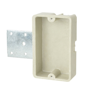 Allied Moulded fiberglassBOX™ 9303 Series Old Work Bracket Boxes Switch/Outlet Box Bracket - Side 1-1/16 in Nonmetallic