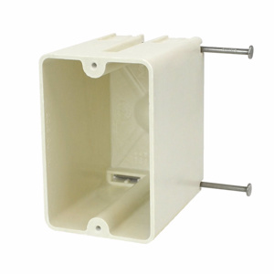 Allied Moulded fiberglassBOX™ 9327 Series New Work Nail-on Boxes Switch/Outlet Box Nails