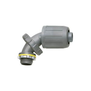 Arlington 90 Degree Nonmetallic Liquidtight Connectors 3/4 in Compression x Threaded
