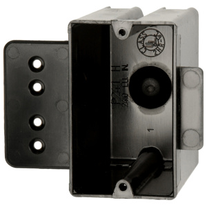 Allied Moulded flexBOX® P-241 Series New Work Bracket Boxes Switch/Outlet Box Bracket 3-9/16 in Nonmetallic