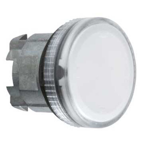 Square D Harmony™ ZB4 22 mm Pilot Light Heads Clear