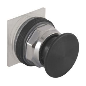 Square D Harmony™ 9001KR Multi-function Push Button Heads 30 mm Black Metallic