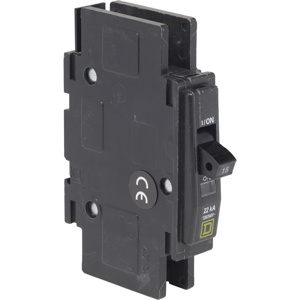 Square D QOU® Cable-in/Cable-out Miniature Circuit Breakers 20 A 120/240 VAC 1 Pole