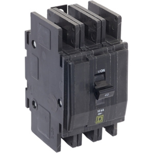 Square D QOU® Series UL 489 Unit Mount Miniature Circuit Breakers 30 A 3 Pole