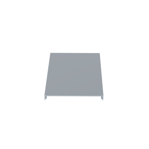 Panduit Panduct® Type C Wire Duct Covers 4-1/4 in x 6 ft Light Gray