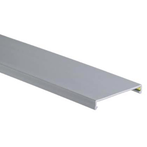 Panduit Panduct® Type C Wire Duct Covers 1-3/4 in x 6 ft Light Gray