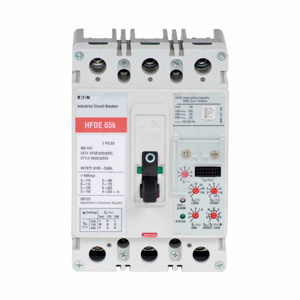 Eaton Cutler-Hammer HFDE Series F Frame Molded Case Circuit Breakers 225 A 600 VAC 3 Pole