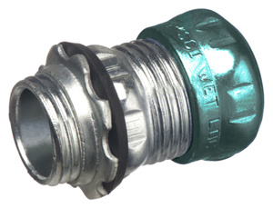 Arlington <em class="search-results-highlight">EMT</em> Compression Connectors 1/2 in Steel Concrete-tight, Raintight