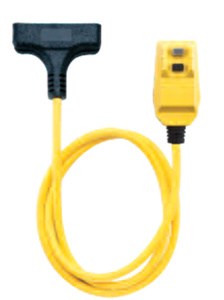 Southwire Lighted SJEOOW Extension Cords 15 A 12/3 25 ft Yellow