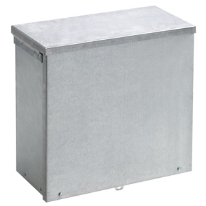 nVent HOFFMAN Wall Mount Screw Cover Weatherproof Junction Boxes 24 x 24 x 8 in With Knockouts NEMA 3R