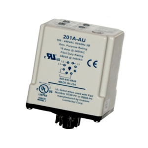 SymCom 201 Series 3-Phase Plug-In Voltage Monitors 190 - 480 V