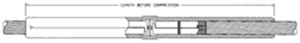 Hubbell Power Uni-Grip® Full Tension Compression Splices 1272 kcmil ACSR (Str) Aluminum Alloy