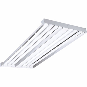 Columbia Lighting LHV T5HO Linear Highbays 120 - 277 V 54 W 4 Lamp Non-dimmable Narrow Electronic T5HO Programmed Start