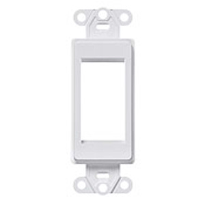 Leviton 41649 Decora® Series Multimedia Outlet System Faceplate Inserts Plastic