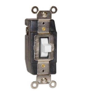 Leviton SPDT Toggle Light Switches 3 A 24 V No Illumination White