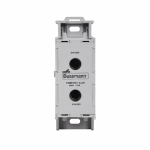 Eaton Bussmann PDBFS Series Finger-safe Power Distribution Blocks