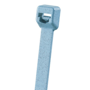 Panduit Pan-Ty PLT Series Locking Cable Tie - Colored 14.5 in 120 lbf Nylon 6, 6 Light Blue