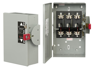 ABB Industrial Solutions TC353 Series Three Phase Non-fused Double Throw Disconnects 100 A NEMA 3R 600 VAC