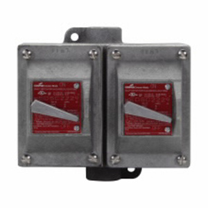 Eaton Crouse-Hinds EDS Series FlexStation™ Snap Switch Control Stations 20 A 120/277 VAC
