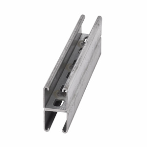 Eaton B-Line B22 SHA Back-to-Back Slotted Strut Channels 3-1/4 in x 1-5/8 in Back To Back, Slotted DuraGreen®