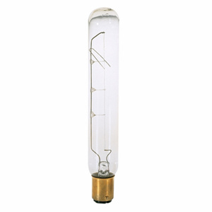 Satco Products T6-1/2 Incandescent Tubular Lamps 130 V 20 W 150 lm Double Contact Bayonet (BA15d)