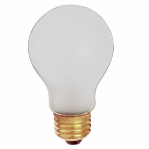 Satco Products Rough Service Series Incandescent A-line Lamps A19 60 W Medium (E26)