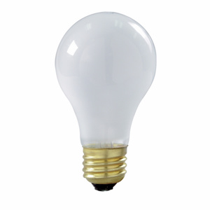 Satco Products Long Life Shatterproof Series Rough Service - Incandescent A-line Lamp A21 100 W Medium (E26)