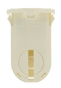 Leviton 23660 Series Lampholders Fluorescent Medium Bi-pin White