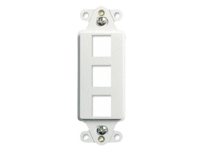 Pass & Seymour WP3413 On-Q® Series Faceplate Inserts Plastic