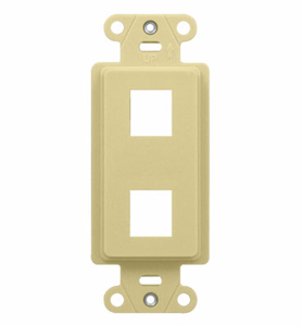 Pass & Seymour WP3412 On-Q® Series Faceplate Inserts ABS Plastic
