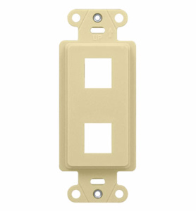 Pass & Seymour WP3412 On-Q® Series Faceplate Inserts ABS Plastic