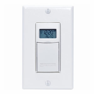 Intermatic EI600 Series Timer Switch 24/7 Digital Up to 40 Events per Week 20 A Resistive, 15/6 A Incandescent White