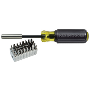 Klein Tools 325 Non-ratcheting Multi-bit Magnetic Screwdrivers 33 Piece