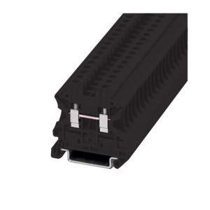 Eaton Cutler-Hammer XBUT4 Series IEC Style Feed-thru Terminal Blocks Screw Terminal/Wire 1 Tier 26 - 10 AWG