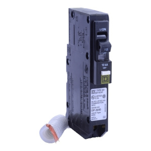 Square D QO™ Combination AFCI Molded Case Plug-in Circuit Breakers 15 A 120/240 VAC 10 kAIC 1 Pole 1 Phase