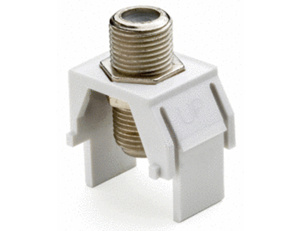 Pass & Seymour WP3479 Series F Connectors Coax Connector White