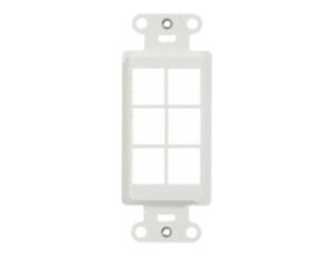 Pass & Seymour WP3416 On-Q® Series Faceplate Inserts Plastic