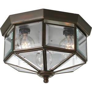 Progress Lighting Outdoor Ceiling Lights 25 W Candelabra Antique Bronze