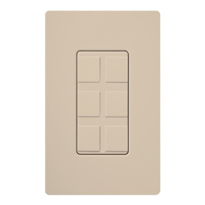 Lutron SC-6PF Satin® Designer Series Faceplate Inserts with Blanks