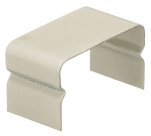 Hubbell Wiring HBL2000 Raceway Cover Clips Ivory Steel