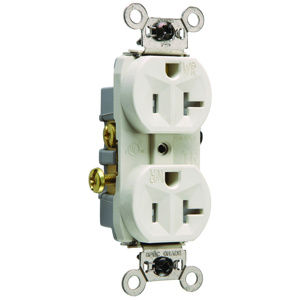 Pass & Seymour WR20-TR Series Duplex Receptacles 20 A 125 V 2P3W 5-20R Commercial Weather-resistant Light Almond