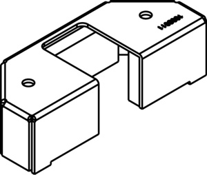 Wiremold Poke-thru Box Bottom Housing Assemblies