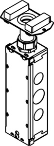 Wiremold Poke-thru Box Bottom Housing Assemblies