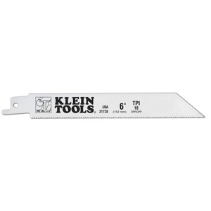 Klein Tools 317 Reciprocating Saw Blades 18 TPI 6 in