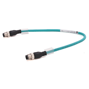 Rockwell Automation 1585D-M4 Ethernet Cables M12 Straight Male Micro style QD Straight Male