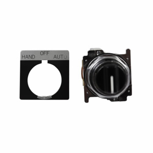 Eaton Cutler-Hammer 10250T Series Selector Switches Standard Knob 2 Position Maintained NEMA 30.5mm Metal
