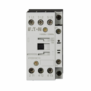 Eaton Cutler-Hammer XT Series IEC Contactors 18 A 3 Pole 24 V